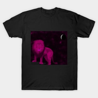 Pink Löwe Sunsoulisland T-Shirt